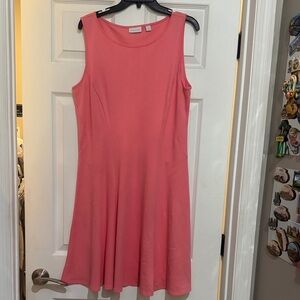 New York & Company Coral Midi Skater Dress